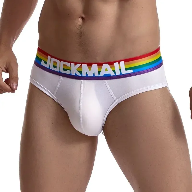 Jockmail กางเกงในชายเซ็กซี่ชุดชั้นในชายผ้าฝ้าย Low Rise Underpant เส้นด้ายสุทธิลูกไม้, Breathable ฤดูร้อนกางเกงขาสั้น calzoncillos hombre slip