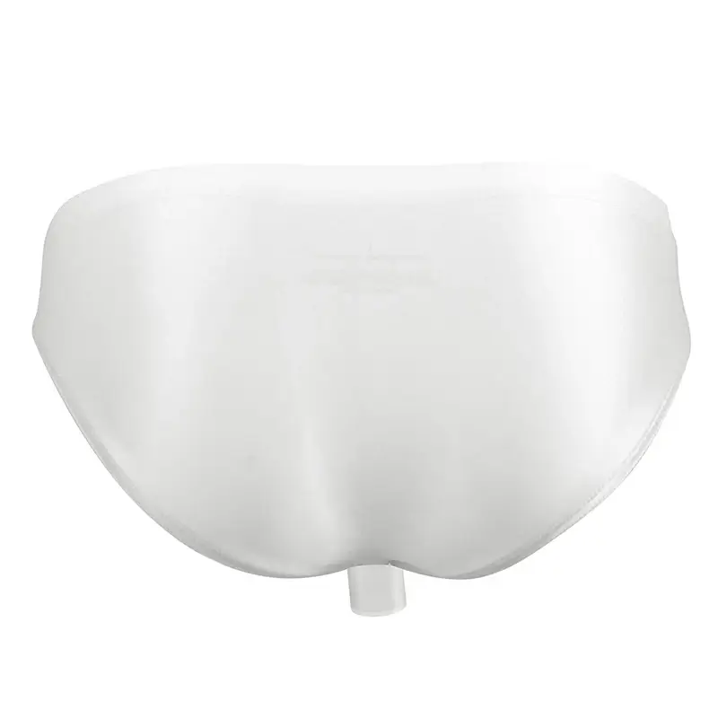 High Elastic Bikini Briefs gay Men's glossy underwear open Pouch Panties Men Smooth gay underwear