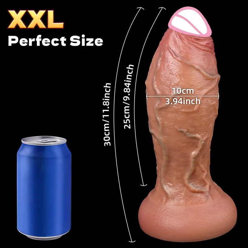 XXL Spuer Μεγαλύτερο Ρεαλιστικό Dildos Χοντρό πέος Παχύ πέους Dildo Παχύ Παιχνίδι Αυνανισμού 18+