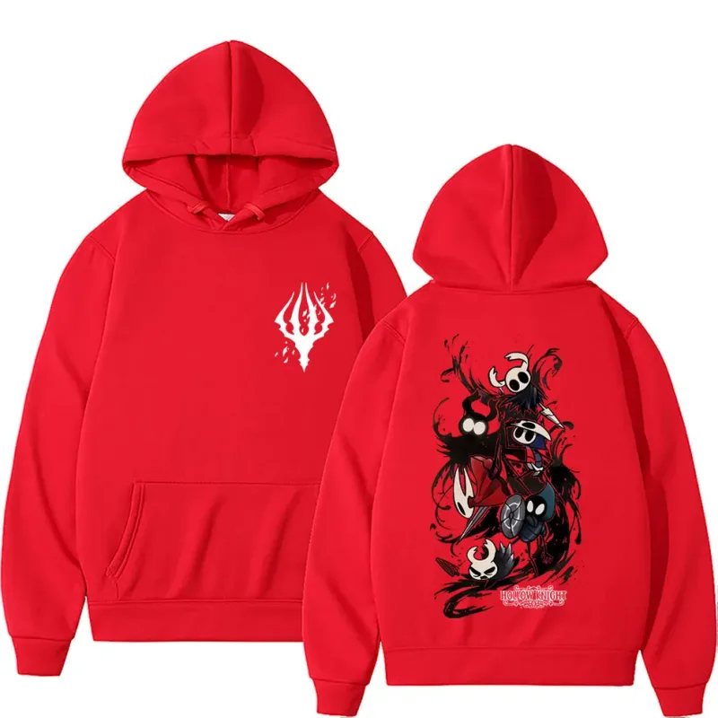 Game Hollow Knight Hoodie Male Fashion Streetwear Men Women Clothing Casual Oversized Hoodies Unisex Retro Otaku Lovers Pullover — image 11
