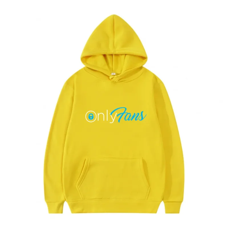 Bluza Onlyfans Mężczyźni Kobiety Bluzy Moda Tylko fani Swetry Streetwear z kapturem