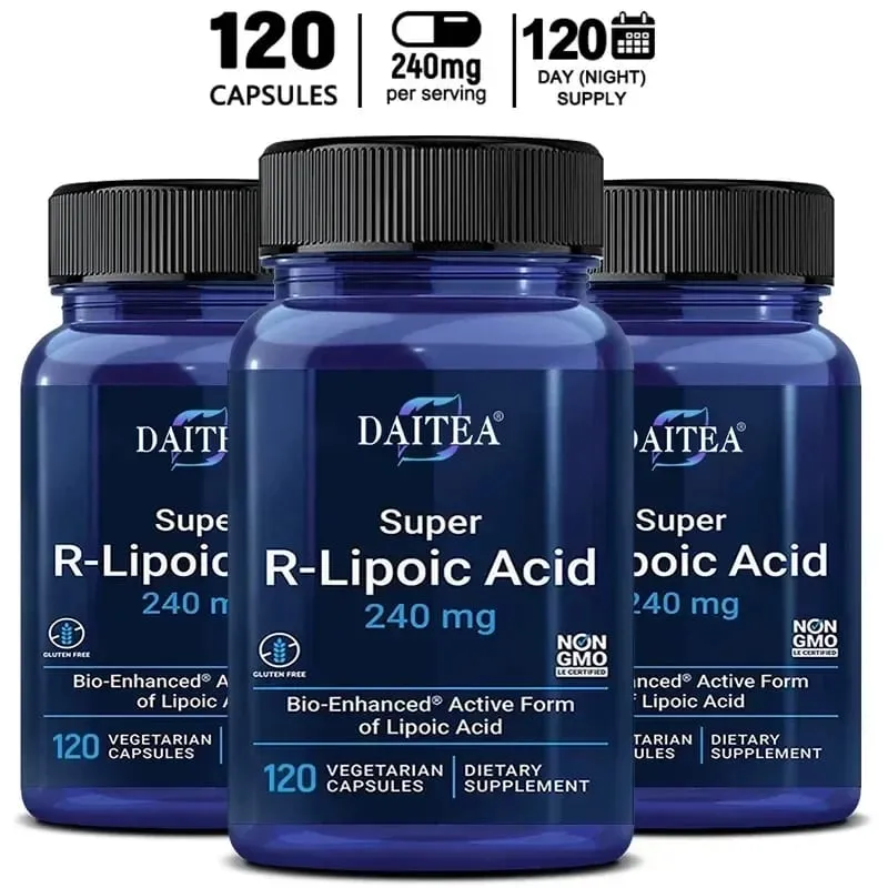 R-Lipoic Acid - תכונות נוגדות חמצון עוצמתיות מסייעות לשמור על אנרגיה בתאים ובריאות העור בריאות הלב וכלי הדם