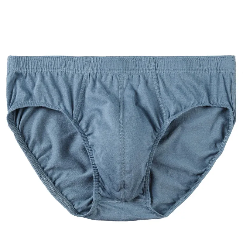 4 Pcs/Lot Cheapest 100% Cotton Mens Briefs Plus Size Men Underwear Panties XL-5XL Men's Breathable Sexy Lingerie Underpants