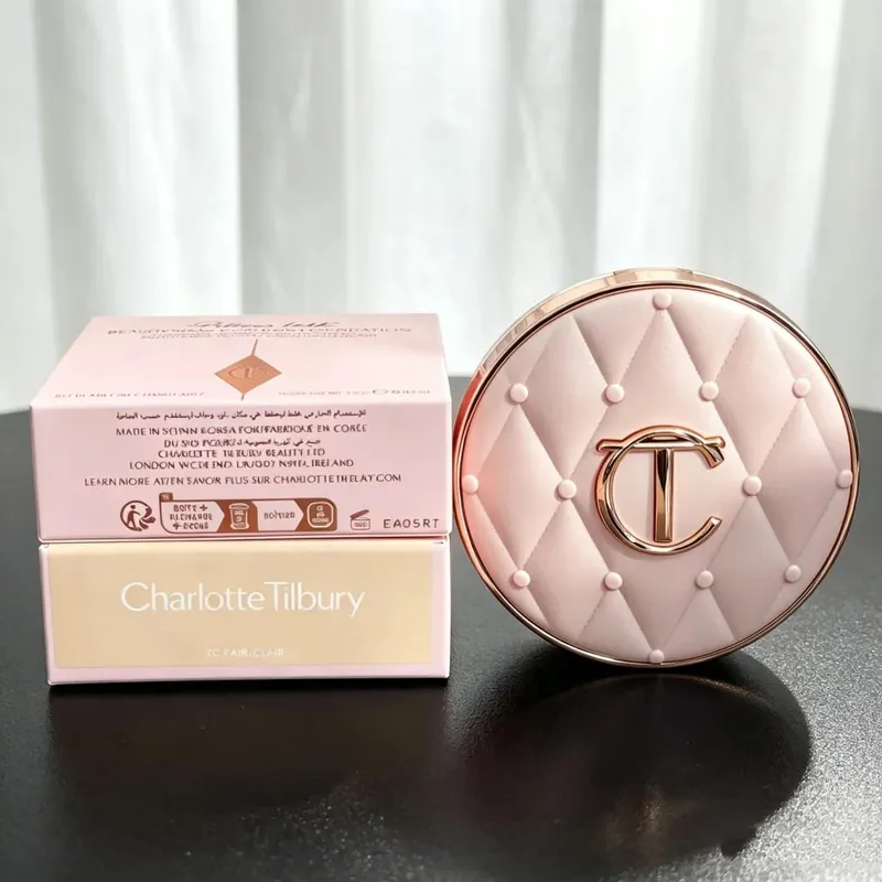 Charlotte Tilbury Dual-Color Blush Concealer Cushion Delicate And Smooth Brightening And Moisturizing Concealing Lasting Makeup — image 10