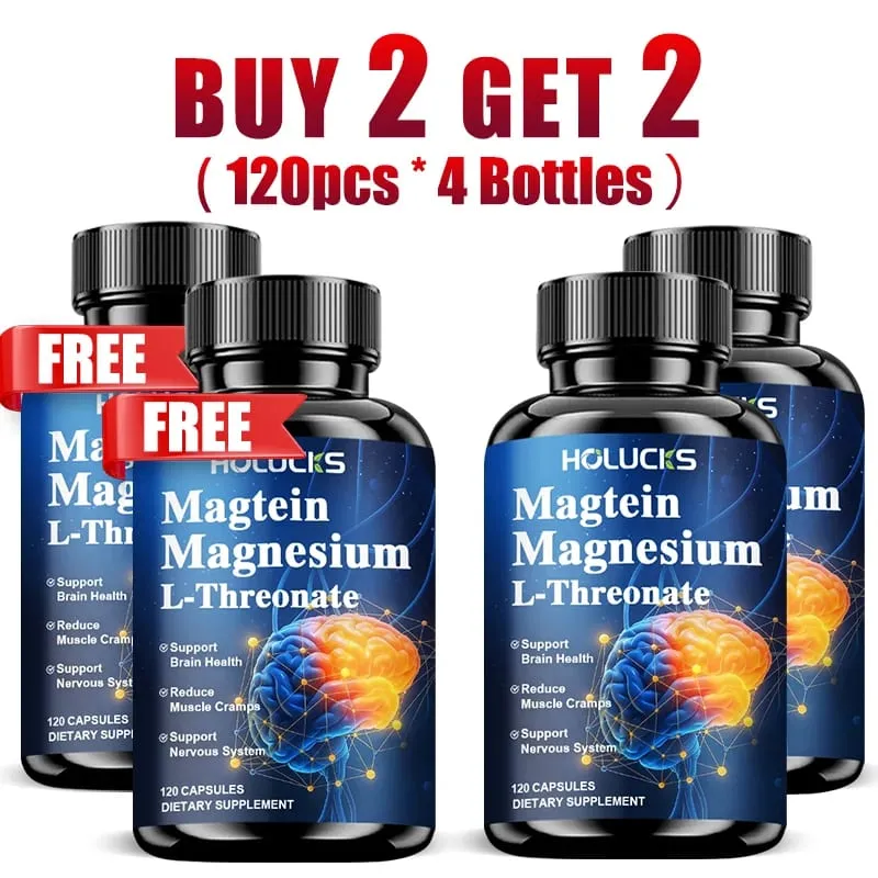 Magnesium L-Threonate Capsules Enhance Focus Sleep Quality Memory & Relaxation Strongly Support Nerve & Bone Health Care — image 9
