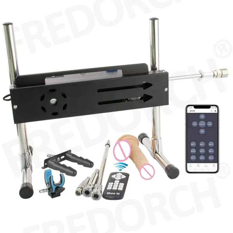 Νέα εφαρμογή Sex Machine & Wired & Wireless Control Turbo Gear Powerful Machine Love with Dildo for Adults Masturbation