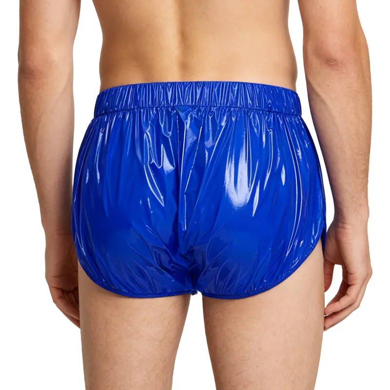 Mens Waterproof Diaper Cover Underwear Front Zipper Elastic Waistband Leakproof Briefs Swimwear Adaptive Special Needs Panties