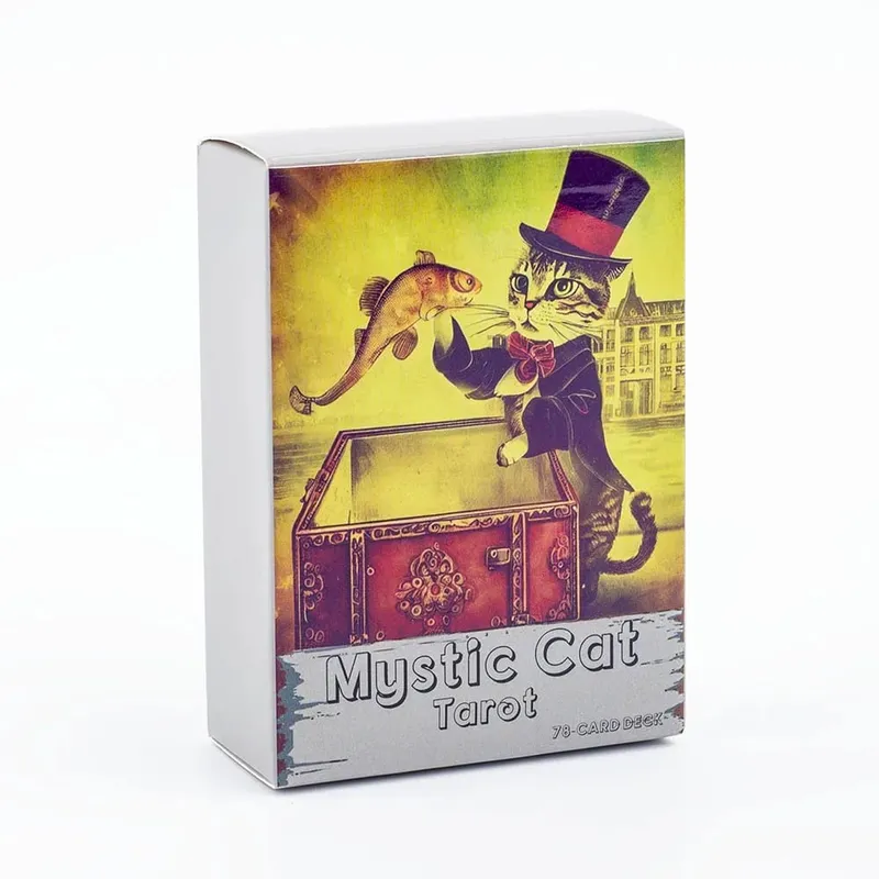 Jelentés Tarot kártyák 78 kártyás pakli angol víziók jóslás kiadású társasjáték kezdőknek zsebméretű tarot tanulási pakli — image 8