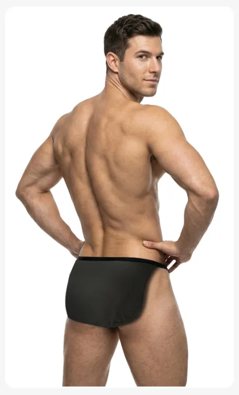 3PCS Men's Japanese Style Fundoshi Cotton Underwear, Breathable Comfort Sports Thong for Men, No Pouch, Sexy Loincloth Private
