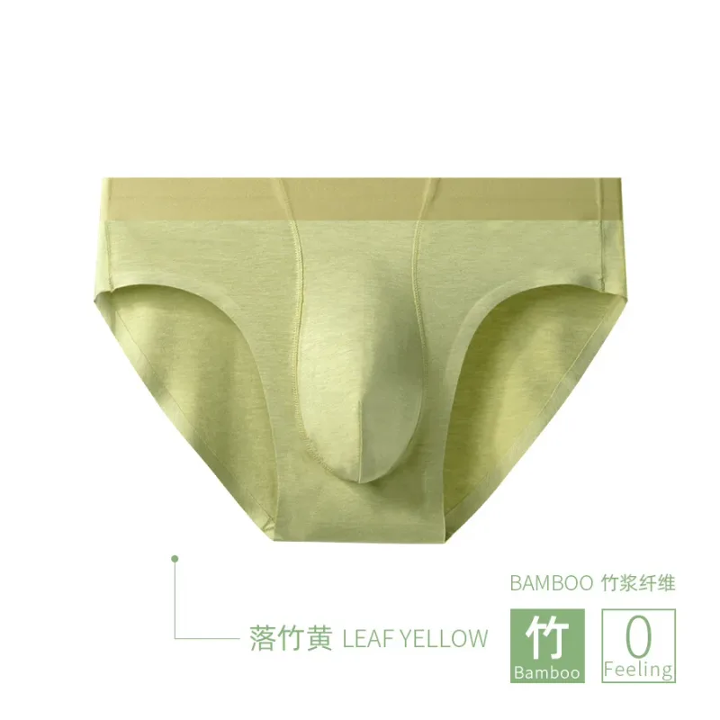 Men Sexy Briefs Bamboo Fiber Underwear Bulge Pouch Underpants 10A Antibacterial Breathable Sports Panties Soft Knickers Shorts