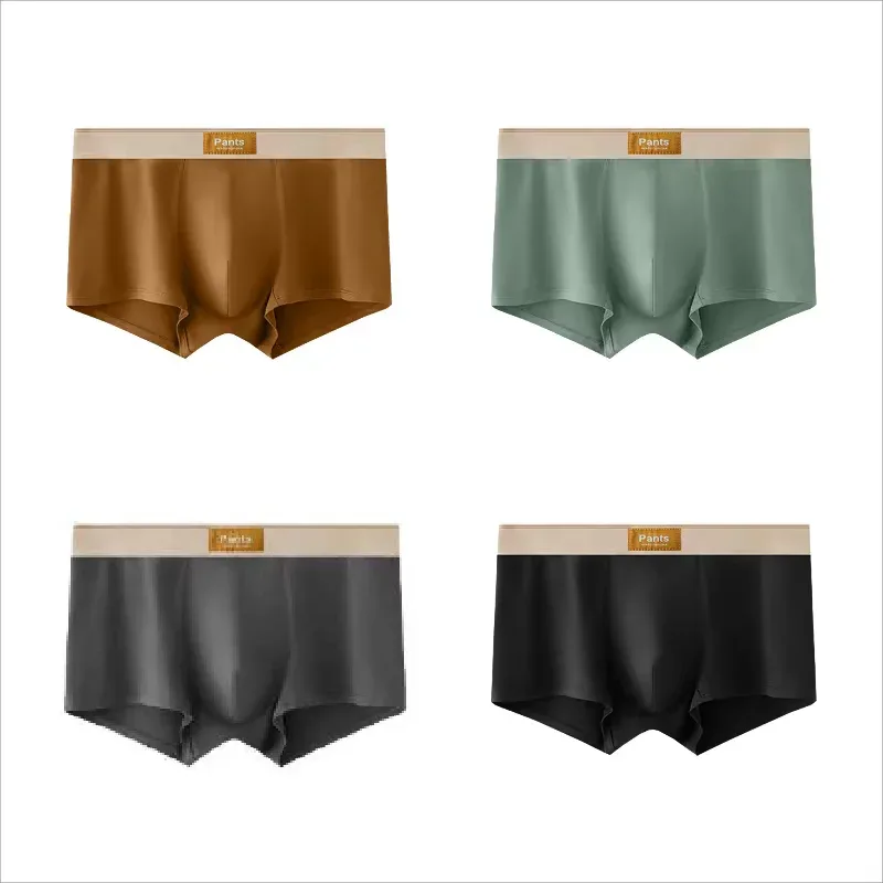 Intimo da uomo Boxer in cotone Pantaloncini Hombre Mutandine Uomo Mutande traspiranti Sport sexy Comfort Boxer maschili Taglia grande L-7XL — image 32