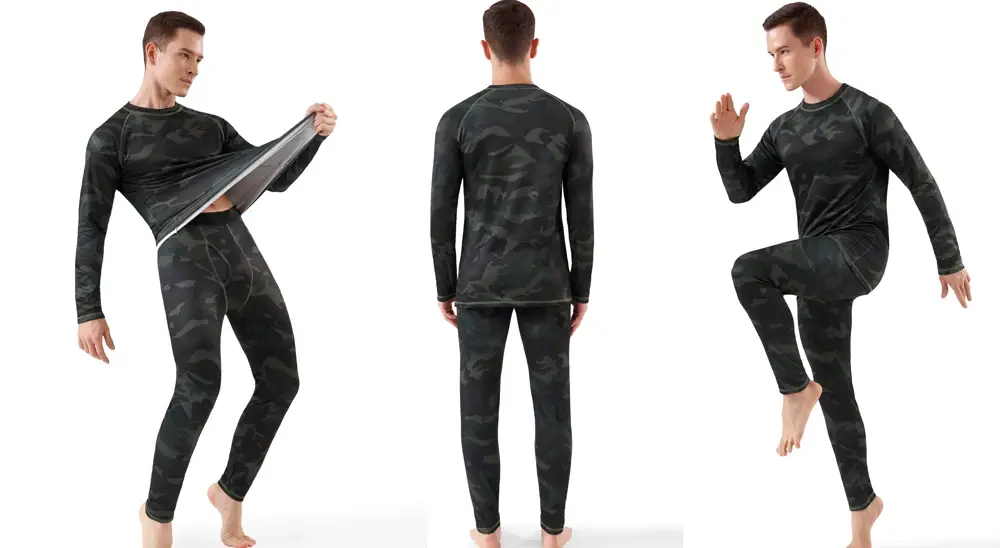 6Pieces Long Men's Panties Front Open Cotton Men Underpants Sports Long Legs Boxer Briefs Camouflage Boxers Underwear Man Shorts — image 5