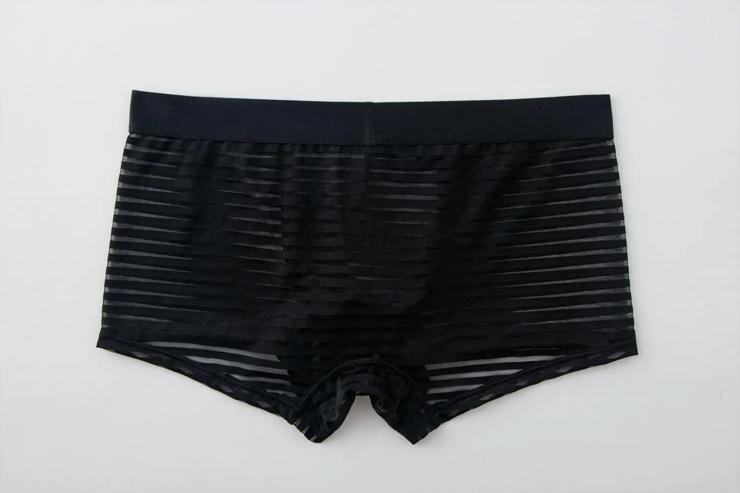 Sexy Men Underwear Boxer Shorts Transparent Mesh Underpants Trunks Men Panties Low Waist Nylon Breathable Quick Drying