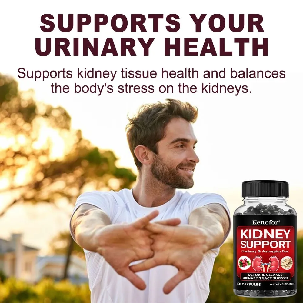 Kidney Support Cleanse Detox Supplement - with Cranberry and Astragalus Root - Supports Urinary Tract and Bladder Health — image 5