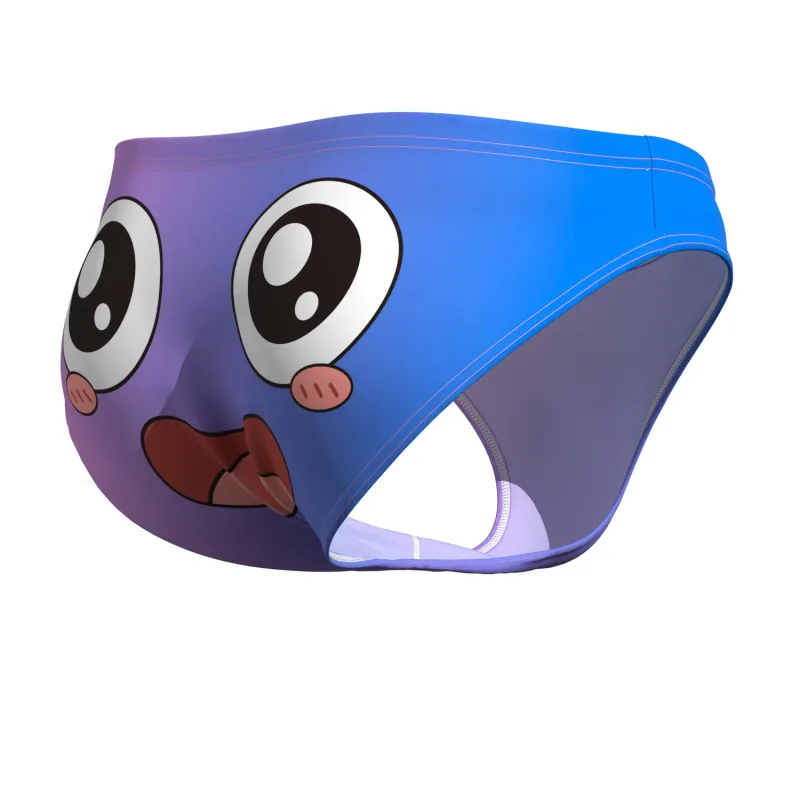 Men's Low Waist Briefs Breathable Gradual Cartoon Print Underwear Sexy Triangle Pants for Men — image 6