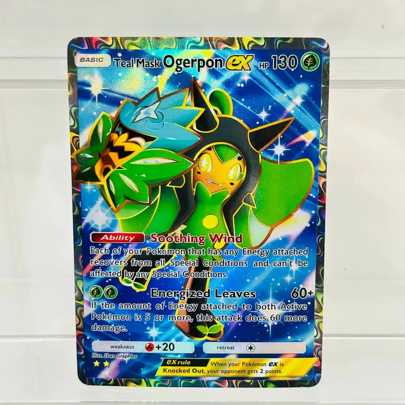 Mimikyu πρώην αγγλική έκδοση Συλλεκτική υφή DIY Foil Texture Nice Condition Premium Anime Collection Cards