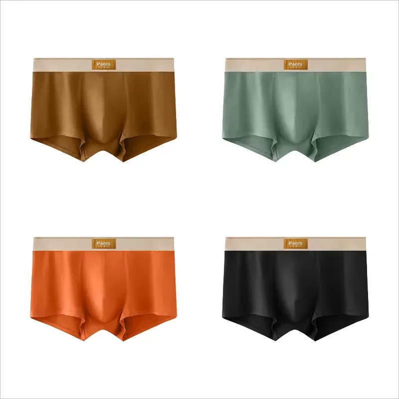 Intimo da uomo Boxer in cotone Pantaloncini Hombre Mutandine Uomo Mutande traspiranti Sport sexy Comfort Boxer maschili Taglia grande L-7XL — image 28