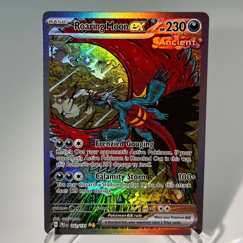 Prismatic Evolutions PKM Cards PTCG5-A GX Rainbow Umbreon Sylveon Leafeon ex Rare Collection Battle Toys Δώρα για χόμπι — image 25