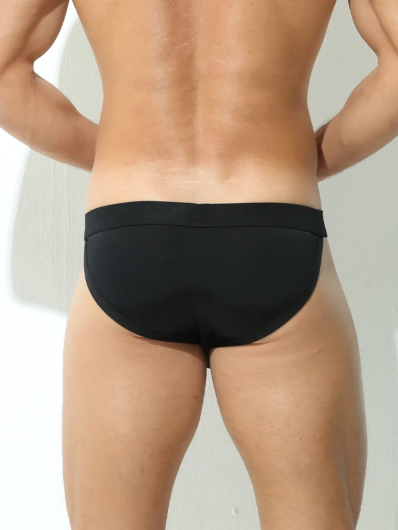 Men's Solid-Color Low-Waist Triangle Underwear Breathable Sexy Bottom Pants Trendy 1-Piece Set Mature Style Promotional Price 3256810137433803 — image 23