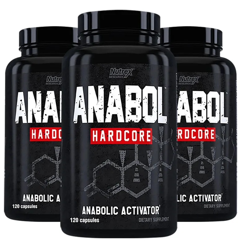 Anabol Hardcore - Muscle Supplement Dietary Capsules Lean Muscles Strength Growth Repair Recovery 6-Keto-Diosgenin Acetate — image 11