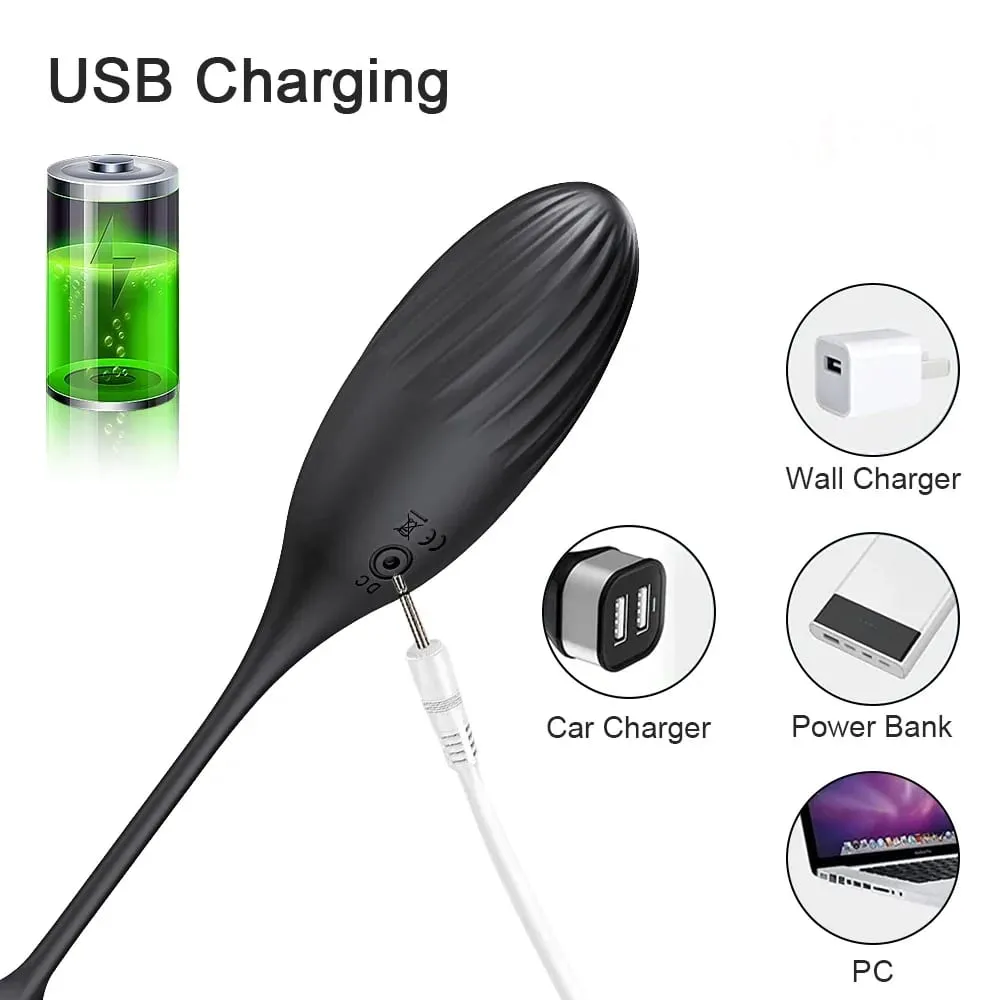 Vibrating Anal Vibrator Prostate Massager Anal Plug Cock Ring for Men Butt Plug for Gay Penis Ring Sex Toy for Male — image 5