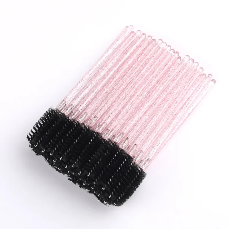 50pcs Disposable Eyelash Brushes Extension Crystal Eyebrow Brush Mascara Wand Eye Lashes Cosmetic Tool Set Makeup Beauty — image 16
