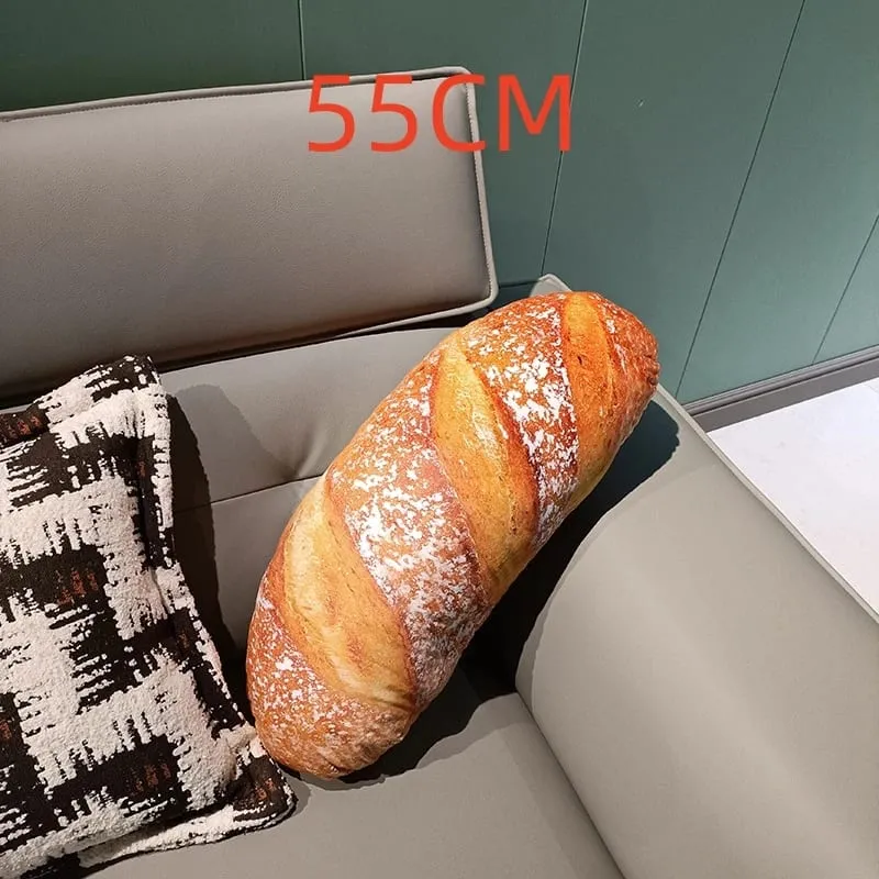 Giant Pillow Simulation Kawaii Big Bread Plush Pillow Doll Soft Cute Food Cushion Toys for Kids Children Birthday Christmas Gift
