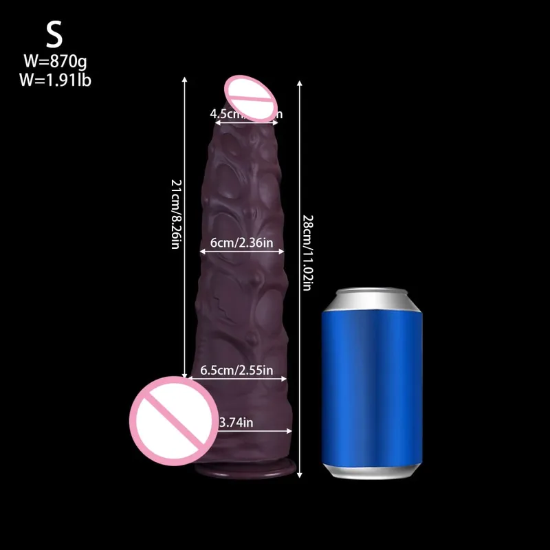 Oversized Sex Shop for Men and Women Sex Product Liquid Silicone G Point Masturbation Butt Plug Adult Sex Toys Anal Plug Auns