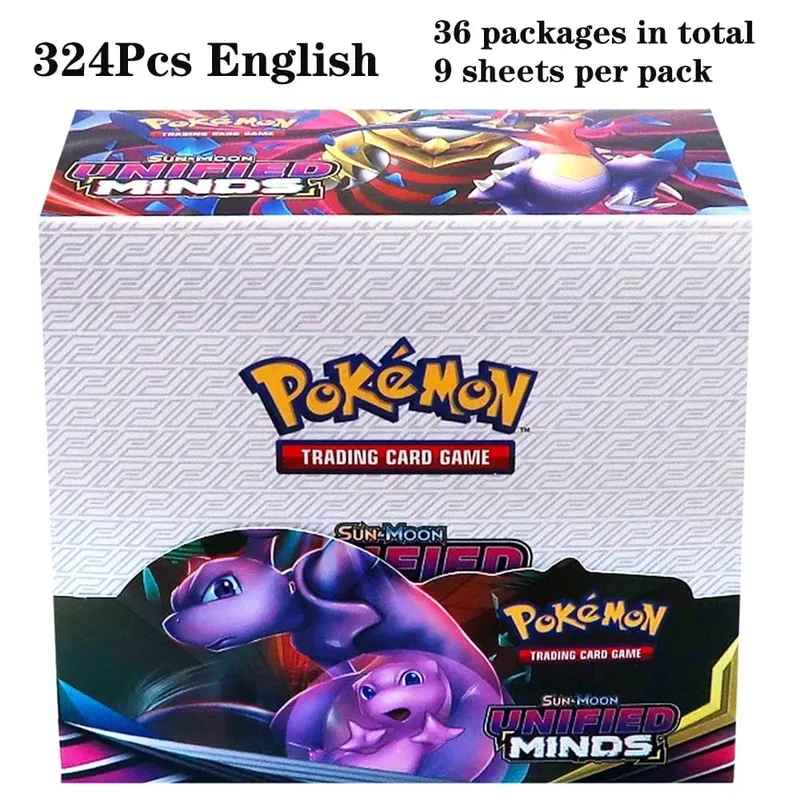 324Pcs Pokemon TCG: Sword & Shield Tempest Bonds Booster Box Trading Card Game Pokemon Kids Toys Επιτραπέζιο παιχνίδι — image 11