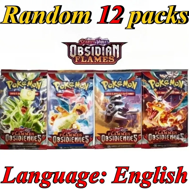 10 πακέτα καρτών Pokémon Bright Stars 151 Prismatic Evolutions PALDEAN FATES English Reinforcement Battle Δώρο κάρτα συναλλαγής