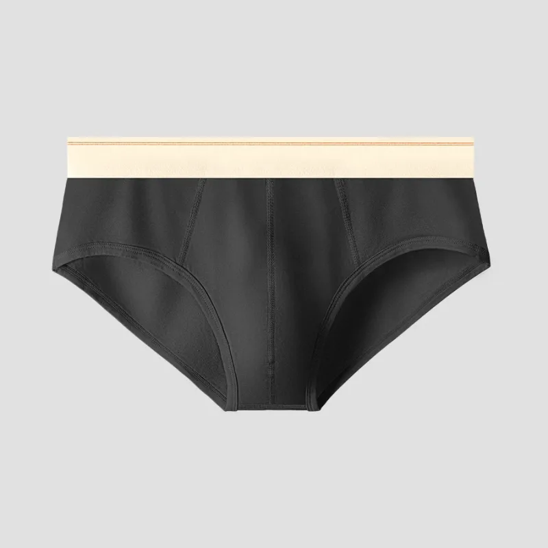 Men's pure cotton breathable and comfortable triangular underpants, mid-waist, skin-friendly and soft, teenagers' underpants 3256810188437944