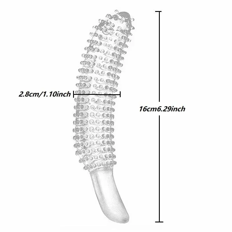 Fairy Stick Malaking Granule mace Malambot na malinaw na Penis Anal Plug Butt Plug Sex Toys Para sa Lalaki Babae Mag-asawa Vaginal At Anal Stimulation