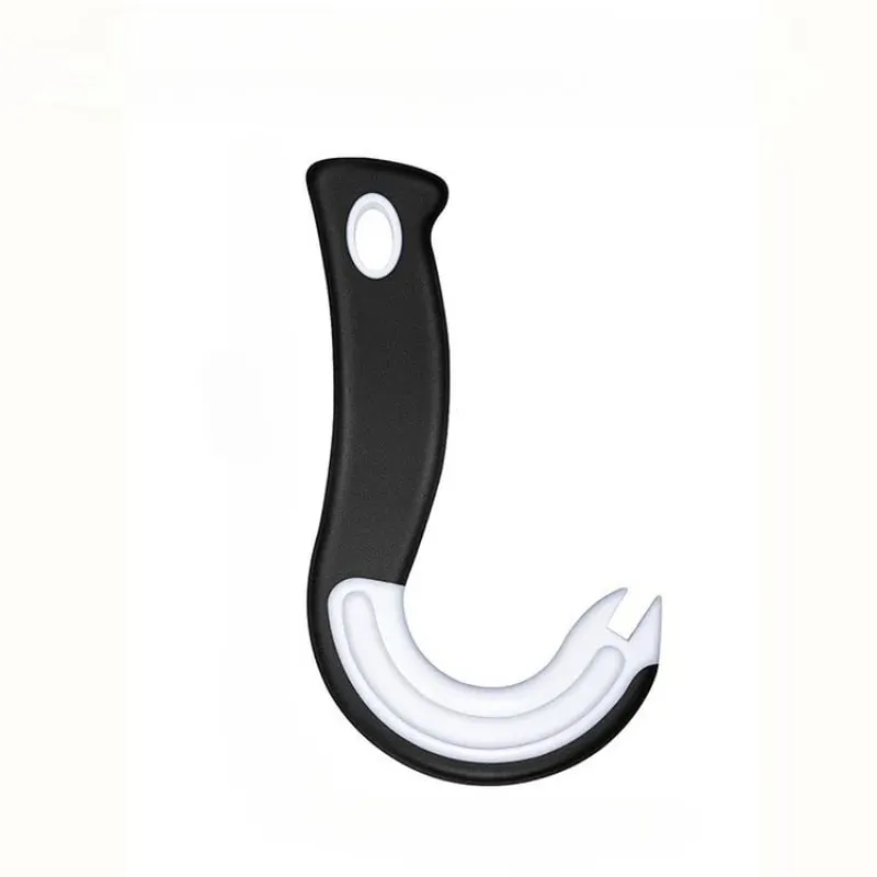 Portable J-Shaped Easy Grip Tin Openers Kitchen Non-Slip Jar Opener Lid Opening Tools Ring Pull Can Opener Multifunctional