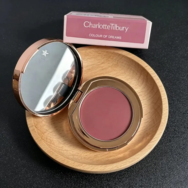 Charlotte Tilbury Setting Powder Compact Lip Gloss Foundation Two-tone Blush Eyeshadow Palette Lightweight Delicate Long-lasting