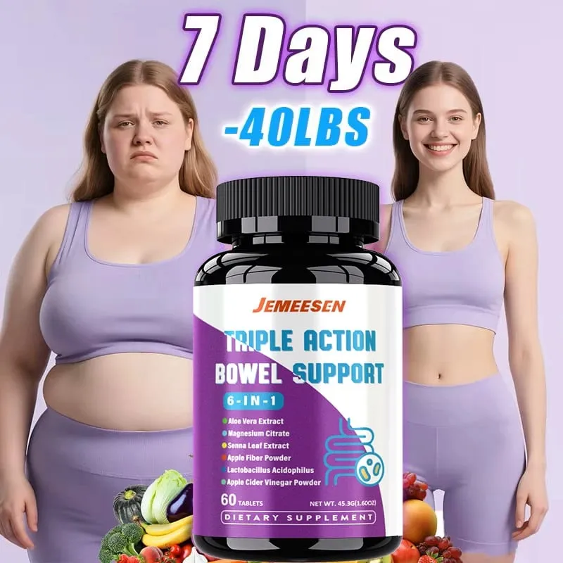 Dietary Supplements with Psyllium Husk Powder Magnesium Apple Cider Vinegar Powder Promote Gastrointestinal Health