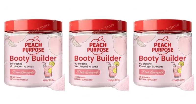Women’s Collagen Protein Powder with BCAA Creatine Workout RecoveryDrinkforMuscle Tone Skin Support Fitness Nutrition Supplement — image 8