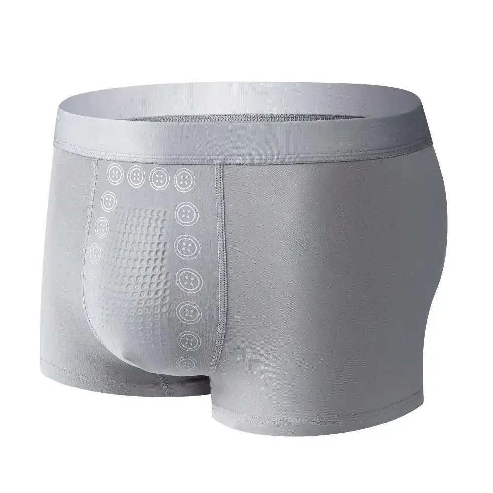 Quần lót nam bằng vải polyester Sợi co giãn trị liệu từ tính Quần lót nam Quần lót thoải mái để sử dụng thông thường