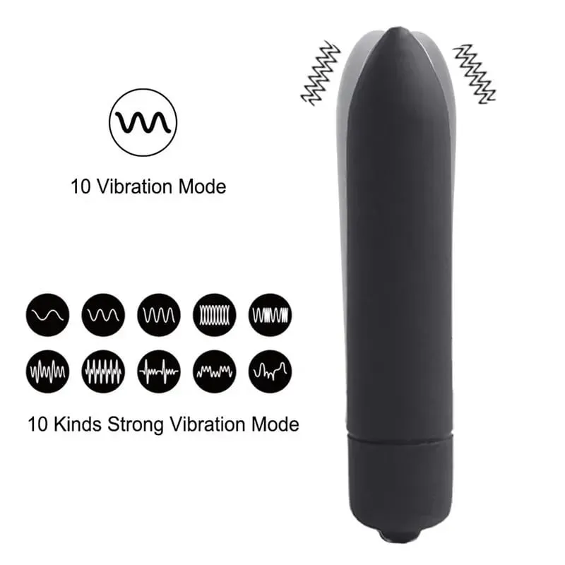 Mini Bullet Vibrátor nőknek Erős vibrációs anális dugó Vagina masszírozó Tojást nyomó maszturbációs szexjátékok 18 év feletti pároknak
