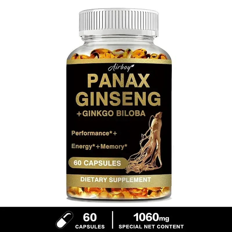 Panax Ginseng + Ginkgo Biloba - Immune Support Enhance Physical Performance Improve Memory and Maintain Overall Health — image 9