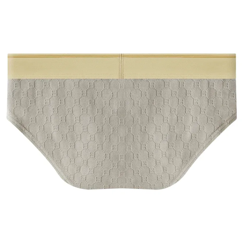 Fashion Men's Underwear Breathable and Comfy Pure Cotton Knit Briefs — image 23