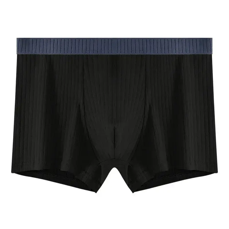 1/4 Stuks Herenondergoed Heren Puur Katoen Vierhoekshorts Alle Katoenen Antibacteriële Kruis Tiener Platte Hoekondergoed — image 24