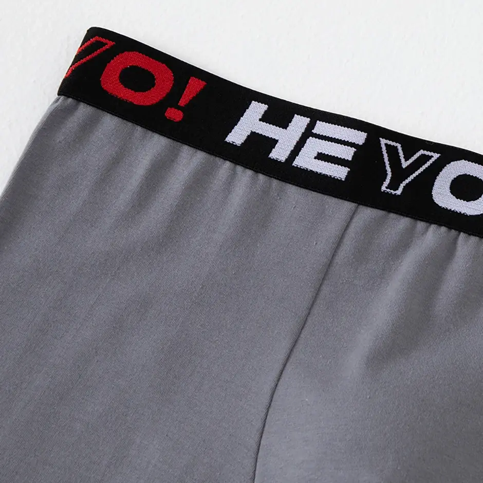 4/10 Piece Set Of Multi-color Men's Underwear Comfortable And Soft Cotton Flat Angle Pants Elastic Waist Sports Base Shorts