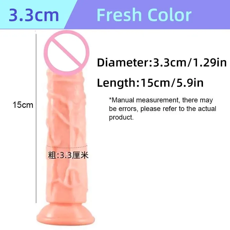 Transparent Soft Jelly Dildo Realistic Fake Dick Penis Suction Cup Dildo Realistic Sex Toys For Lesbian Women Female Masturbator — image 14