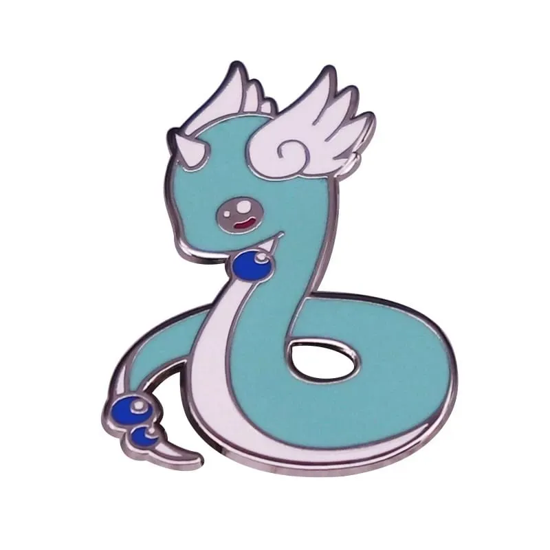 Anime Pokemon Charmander Men Chân Thu Thập Kawaii Khủng Long Kim Loại Hoạt Hình Thổ Cẩm Ba Lô Mũ Túi Cổ Ve Áo Huy Hiệu