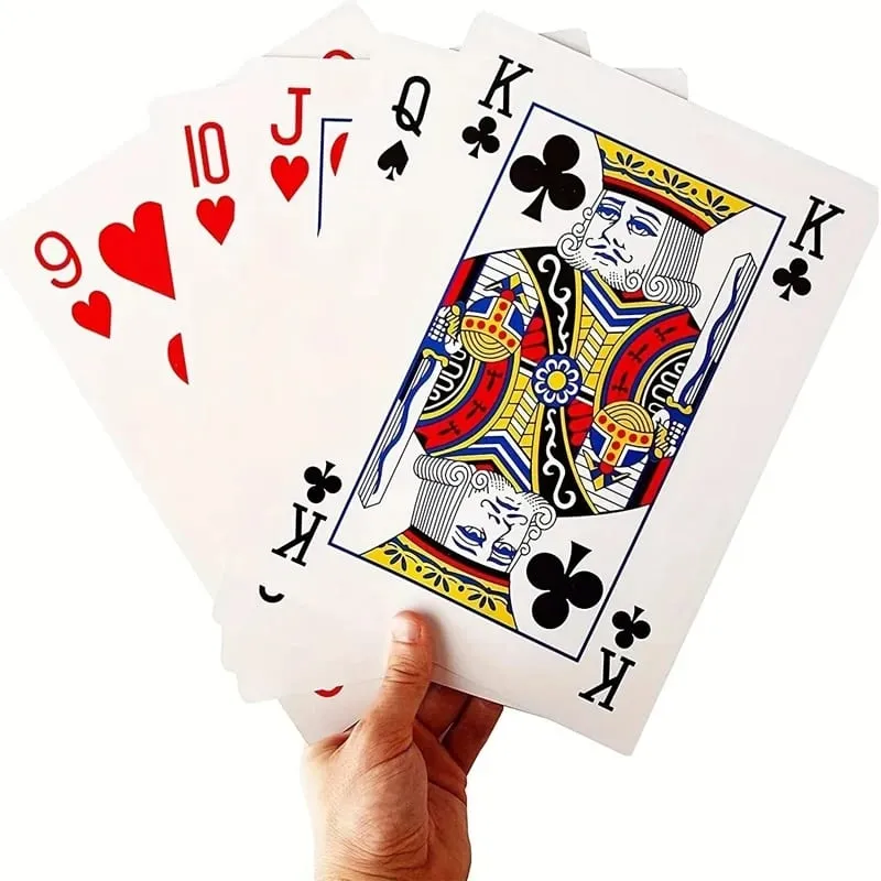 Παιγνιόχαρτα Jumbo 2x Larger Party Carnival Games For Adluts Juego De Mesa Familiar Divertido Αστεία καινοτόμα δώρα — image 2