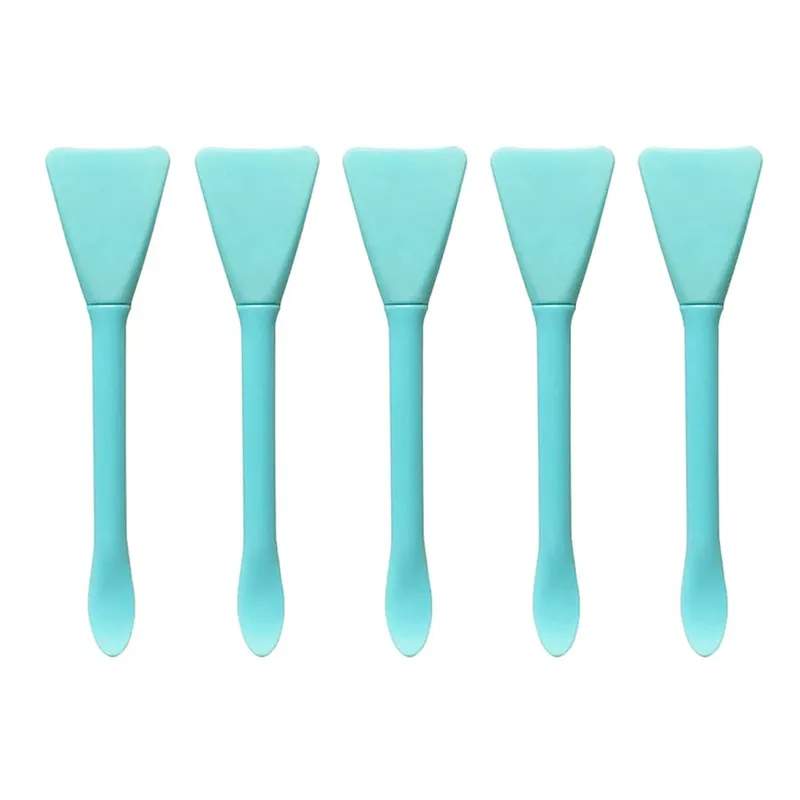 5pcs Silicone Face Mask Brushes Makeup Spatula Applicator Skincare Spatula Lotion Face Cream Applicator Spa Makeup Tools