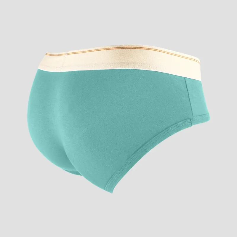 Men's pure cotton breathable and comfortable triangular underpants, mid-waist, skin-friendly and soft, teenagers' underpants — image 4
