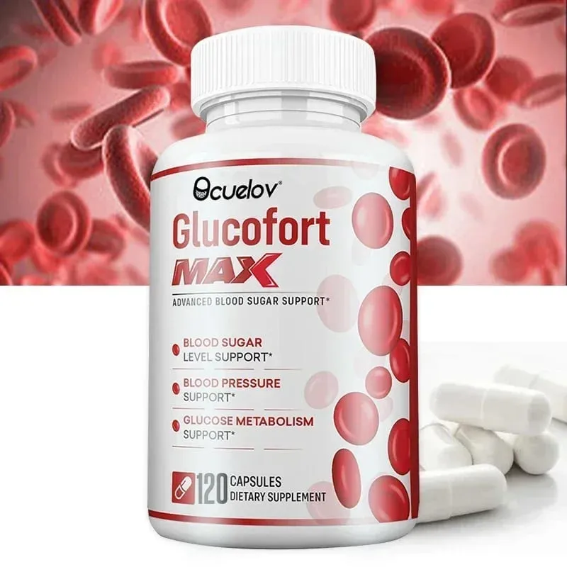 All-natural Blood Sugar Support Supplement Balances Blood Sugar Blood Pressure Glucose Metabolism Non-GMO Gluten-free
