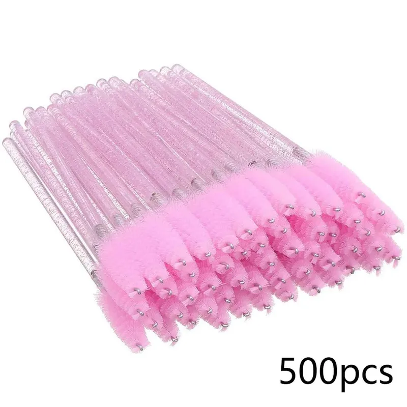 500/1000pcs Eyelash Brush Applicator Wholesale Lash Mascara Wands Brushes For Eyelash Extension Eyebrow Spoolies Beauty Tools — image 11