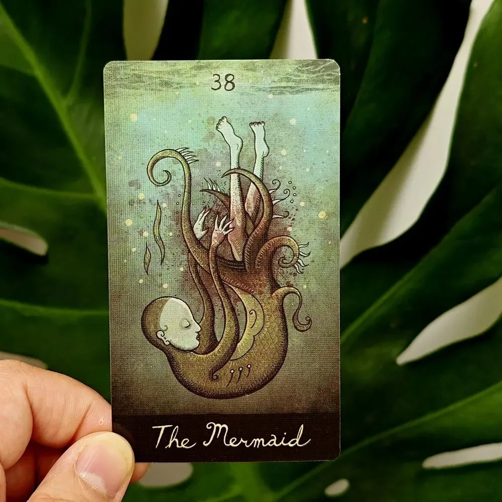 Abandoned Oracle Cards Deck 52 Cards Dark Fantasy Tarot Fortune Telling Witchcraft Spirit Επιτραπέζιο παιχνίδι Αγγλικά Έκδ. — image 3